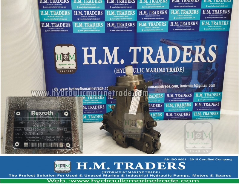 Used HYDRAULIC MOTOR TYPE : A6VM 250 HD Hydraulic